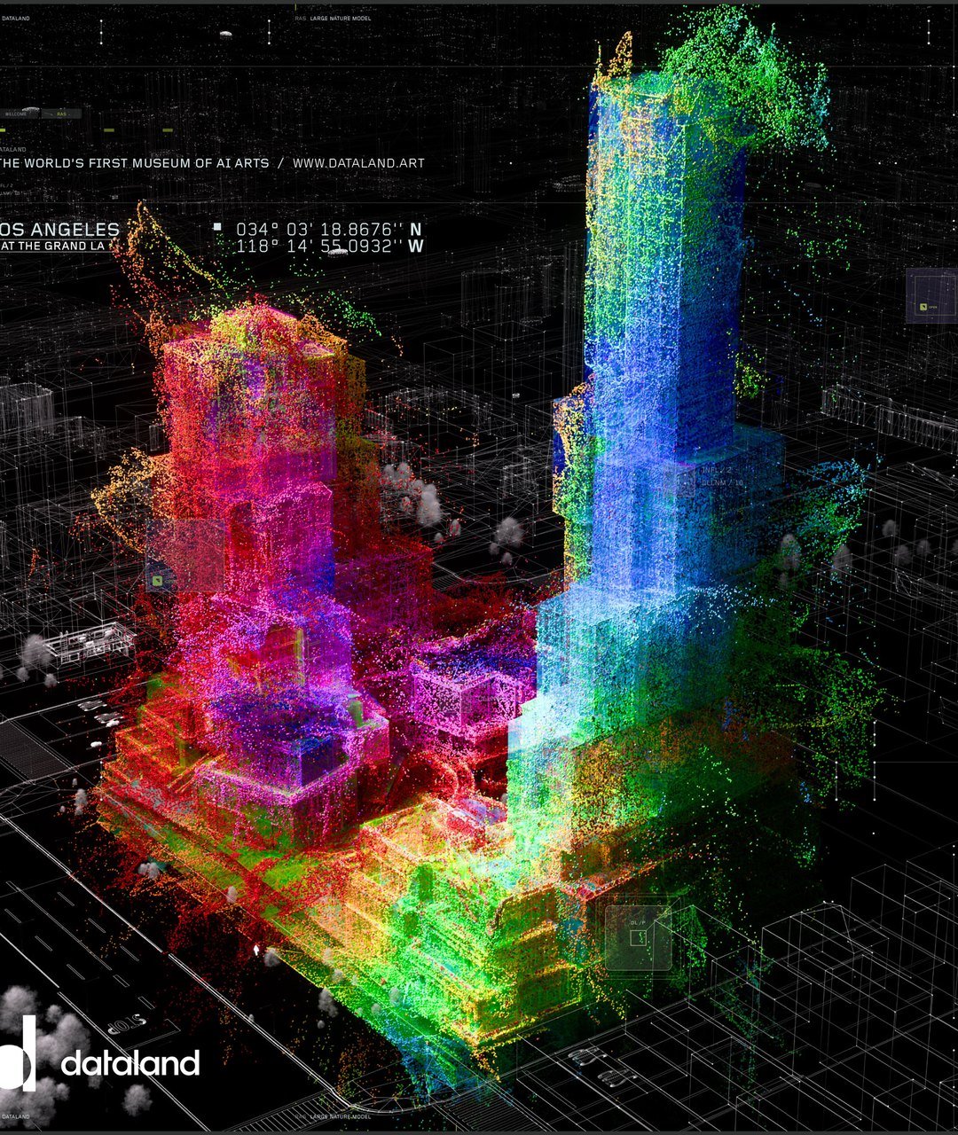 DATALAND: Machine Dreams: Rainforest (Refik Anadol)