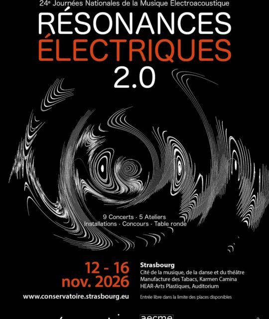 ALGORAVE, Opening Résonances Électriques 2.0